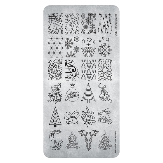 Stamping Plate 24 Christmas 2