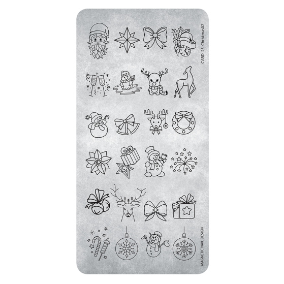 Stamping Plate 25 Christmas 3