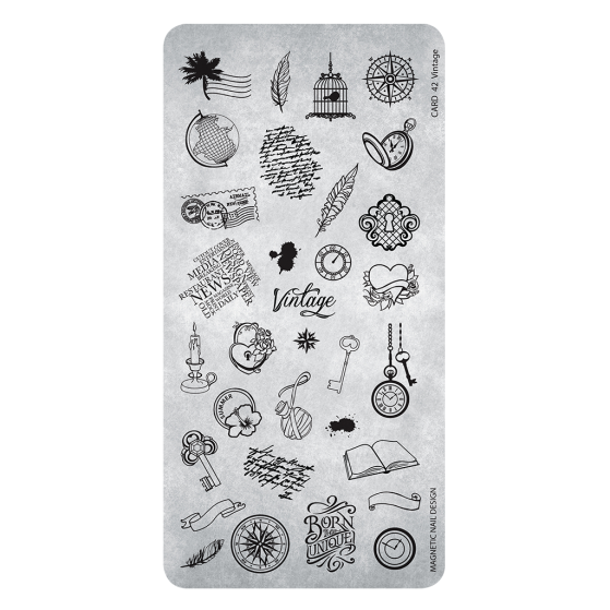Stamping Plate 42 Vintage