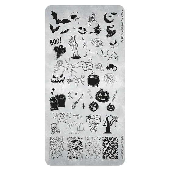 Stampingplate 68 A Wicked Good Time