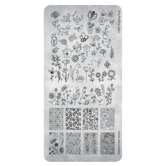 Stampingplate 79 Spring Fling