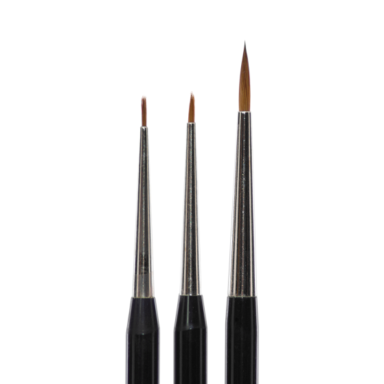 The Detailers Brush Set 3pcs