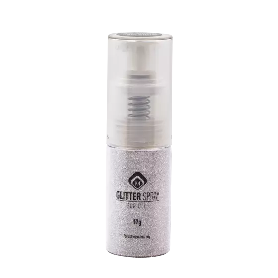 Glitter Spray White 17g